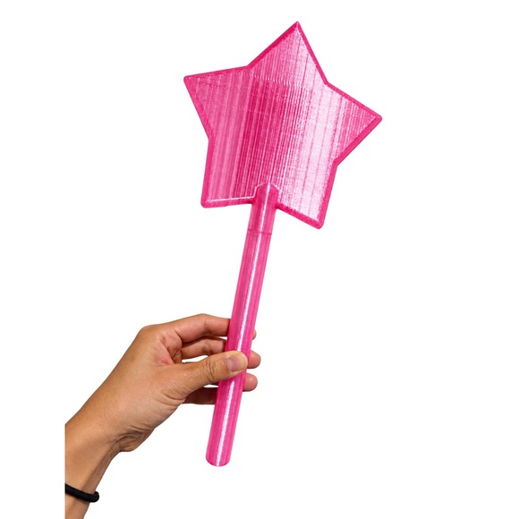 Other - 3D Translucent Pink Twinkle Star Credit Debit Card Wand Kids